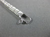 ESTATE BENRUS .75CT OLD MINE DIAMOND 14K WHITE GOLD 3D ROUND TENNIS WATCH #26622