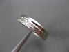 ANTIQUE 14KT WHITE GOLD 3D FILIGREE HAND CRAFTED WEDDING ANNIVERSARY RING #18940