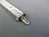 ANTIQUE LARGE ART DECO 3.01CT OLD MINE DIAMOND PLATINUM 3D FILIGREE WATCH #26386