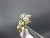 ESTATE 1.16CT MARQUISE & BAGUETTE DIAMOND 14KT 2 TONE GOLD ENGAGEMENT RING #4942