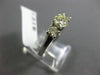 ESTATE 1.15CT DIAMOND 14K WHITE GOLD 3 STONE PAST PRESENT FUTURE ENGAGEMENT RING