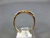 ESTATE LARGE .80CT DIAMOND 14KT ROSE GOLD CLASSIC OPEN FILIGREE FLOWER FUN RING