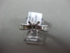 .84CT BAGUETTE & PRINCESS DIAMOND 18KT WHITE GOLD 3D SEMI MOUNT ENGAGEMENT RING