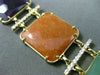 ESTATE WIDE & LONG 1.45CT DIAMOND & AAA MULTI GEM 14KT WHITE 3D SQUARE BRACELET