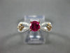 1.11CT WHITE CHOCOLATE FANCY DIAMOND & TOURMALINE 14K WHITE GOLD ENGAGEMENT RING