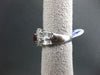 ANTIQUE 1.96CT DIAMOND & AAA RUBY PLATINUM FLOWER DESIGN ENGAGEMENT RING AMAZING