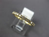 ESTATE .68CT DIAMOND 14KT YELLOW GOLD 2mm LOW SETTING ETERNITY ANNIVERSARY RING
