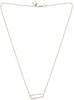 ESTATE .26CT DIAMOND 14KT YELLOW GOLD 3D CLASSIC OPEN OVAL HEART LOVE NECKLACE