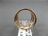 ESTATE .96CT DIAMOND 18K ROSE GOLD 3D CLASSIC FILIGREE ETERNITY ANNIVERSARY RING