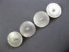 ESTATE LARGE AAA MOTHER OF PEARL 14KT YELLOW GOLD 3D DOUBLE SIDED CUFF LINKS