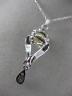 ANTIQUE .50CT OLD MINE DIAMOND AAA SOUTH SEA PEARL 14K WHITE GOLD PENDANT #21893