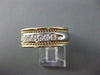 ESTATE .60CT DIAMOND 14K YELLOW & WHITE GOLD 7 STONE MEN ANNIVERSARY RING #20336