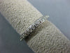 ESTATE .26CT DIAMOND 14K WHITE GOLD 3D SEMI ETERNITY WEDDING ANNIVERSARY RING