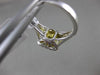 ANTIQUE 2.39CT DIAMOND & EMERALD 18K WHITE GOLD 3D FILIGREE HALO ENGAGEMENT RING