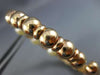 ESTATE LARGE .70CT DIAMOND & AAA SOUTH SEA PEARL 14KT ROSE GOLD BANGLE BRACELET