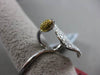 ESTATE LARGE 1.65CT DIAMOND 18K WHITE & YELLOW GOLD HANDCRAFTED FLOWER LEAF RING