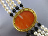 ANTIQUE EXTRA LARGE AAA MULTI GEM 18K YELLOW GOLD CLASSIC FLOWER CHOKER NECKLACE