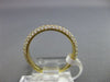 ESTATE .91CT DIAMOND 18KT YELLOW GOLD CLASSIC ETERNITY WEDDING ANNIVERSARY RING