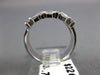 ANTIQUE WIDE .77CT DIAMOND 14KT WHITE GOLD 3D CLASSIC ANNIVERSARY RING #12412