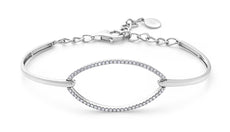 .40CT DIAMOND 18KT WHITE GOLD OPEN MARQUISE SHAPE LEAF FUN CUFF BANGLE BRACELET