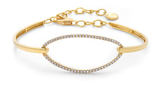 .40CT DIAMOND 18KT YELLOW GOLD OPEN MARQUISE SHAPE LEAF FUN CUFF BANGLE BRACELET