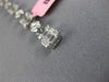 4.20CT DIAMOND 18KT WHITE GOLD CLUSTER INVISIBLE SQUARE & ROUND TENNIS BRACELET