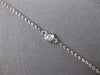 .93CT WHITE & PINK DIAMOND 18KT WHITE & ROSE GOLD BY THE YARD JOURNEY NECKLACE