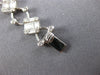 WIDE 2.75CT DIAMOND 18KT WHITE GOLD 3D SQUARE INVISIBLE ETOILE TENNIS BRACELET