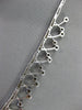ESTATE 2.06CT DIAMOND 14KT WHITE GOLD 3D CLASSIC ETOILE X LOVE NECKLACE