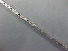 ESTATE .96CT DIAMOND 14KT WHITE GOLD 3D CLASSIC QUESTION MARK NECKLACE