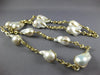 EXTRA LARGE & LONG AAA SOUTH SEA PEARL 14K YELLOW GOLD BY THE YARD LOVE NECKLACE