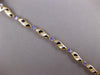 2.97CT DIAMOND & AAA TANZANITE 14KT YELLOW GOLD 3D OVAL & ROUND TENNIS BRACELET