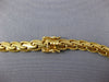 LARGE & LONG 16.0CT DIAMOND & AAA SAPPHIRE 18KT YELLOW GOLD LOVE KNOT NECKLACE