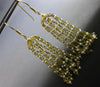 ANTIQUE LARGE AAA SOUTH SEA PEARL 18KT YELLOW GOLD 3D CHANDELIER EARRINGS #27554