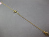 ESTATE .10CT FANCY YELLOW DIAMOND 18K YELLOW GOLD 3D CLASSIC GUITAR FUN BRACELET