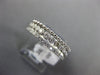 ESTATE .46CT DIAMOND 14KT WHITE GOLD 3D CLASSIC FILGREE MILGRAIN FUN RING