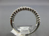 ESTATE .46CT DIAMOND 14KT WHITE GOLD 3D CLASSIC FILGREE MILGRAIN FUN RING