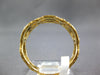 ESTATE .14CT DIAMOND 18KT YELLOW GOLD MULTI LEAF OPEN FILIGREE ANNIVERSARY RING