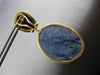 101.11CT MOCHA DIAMOND & AAA SODALITE 14KT WHITE GOLD 3D OVAL HANGING EARRINGS