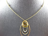 .14CT DIAMOND & AAA CITRINE 14KT YELLOW GOLD MULTI OVAL BY THE YARD FUN NECKLACE