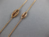 ESTATE 8.0CT AAA AMETHYST 18K ROSE GOLD 3D CLASSIC OVAL BY THE YARD FUN NECKLACE