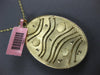 LARGE 2.21CT DIAMOND & AAA MULTI COLOR SAPPHIRE 14KT YELLOW GOLD 3D FUN PENDANT