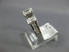 1.58CT DIAMOND 14KT WHITE GOLD BAGUETTE & PRINCESS 3 STONE ENGAGEMENT RING #2884