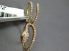 ESTATE LARGE .72CT DIAMOND 18KT WHITE GOLD 3D DOUBLE FINGER HAPPY SNAKE FUN RING