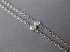 LARGE 3.83CT WHITE & PINK DIAMOND 18KT WHITE & ROSE GOLD JOURNEY LOVE NECKLACE