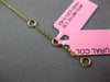ESTATE .12CT FANCY YELLOW DIAMOND 18KT YELLOW GOLD 3D DOG BONE FUN BRACELET
