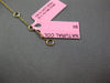ESTATE .12CT FANCY YELLOW DIAMOND 18KT YELLOW GOLD 3D DOG BONE FUN BRACELET