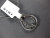ESTATE .62CT DIAMOND 14KT WHITE GOLD 3D TEAR DROP ETOILE FUN FLOATING PENDANT