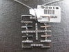 LARGE .41CT DIAMOND 18KT WHITE GOLD 3D FLEXIBLE SIDEWAYS CROSS FLOATING PENDANT