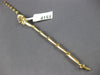 ESTATE .64CT DIAMOND & AAA RUBY 14KT YELLOW GOLD 3D FLOWER ETOILE FUN BRACELET